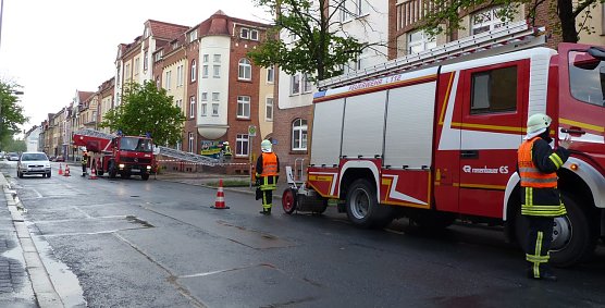 Einsatz am Bochumer Hof (Foto: nnz)