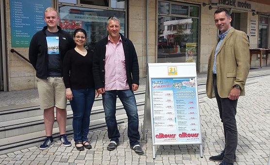 Neues NUV-Mitglied begrüßt (Foto: NUV) Neues NUV-Mitglied begrüßt (Foto: NUV)