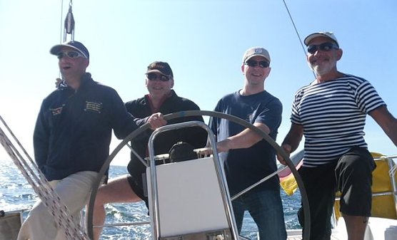 Die Nordh&auml;user Landeier stechen in See (Foto: privat)