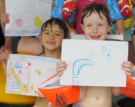 Kindertag im Badehaus Nordhausen (Foto: Badehaus) Kindertag im Badehaus Nordhausen (Foto: Badehaus)