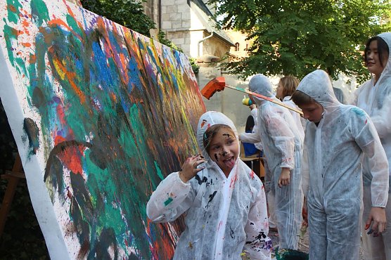 Aktion zum Kunstfest 2014 (Foto: Archiv)