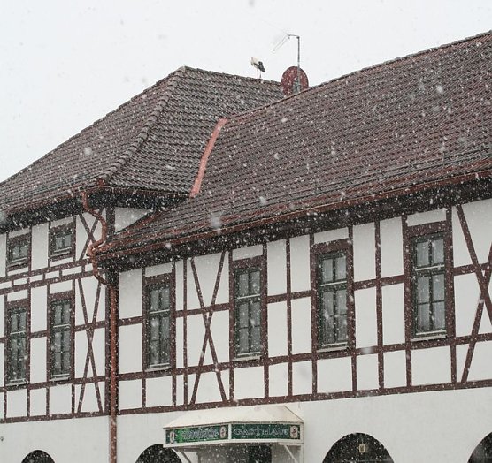 Notlandung in Salza (Foto: Iffland)