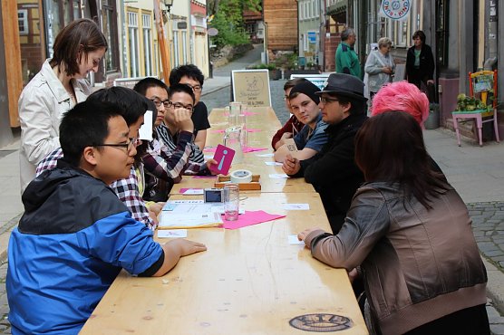 Gemeinsam gegen Vorurteile - Schrankenlos und Studienkolleg (Foto: Stephanie Tiepelmann)
