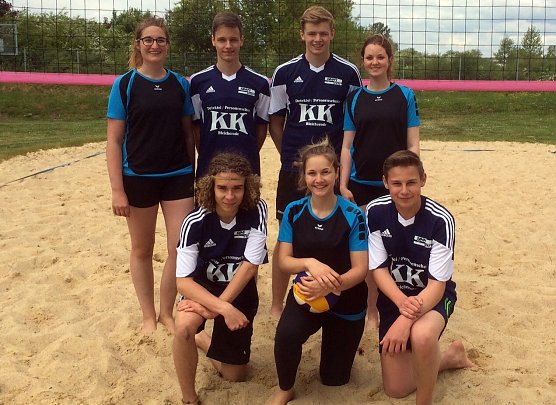 Volleyball am Kiesteich (Foto: privat)