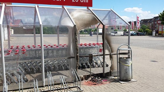 Schaden bei Brand (Foto: Feuerwehr Bleicherode) Schaden bei Brand (Foto: Feuerwehr Bleicherode)