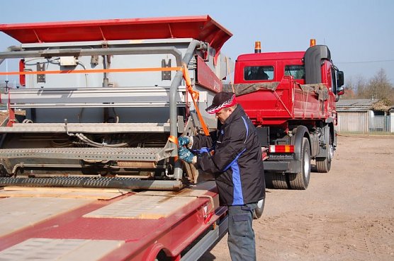 Bauarbeiten (Foto: H. Michel)