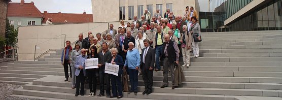 Auch zum 15. Jubil&auml;um haben die Freunde aus Bochum wieder Spenden f&uuml;r Einrichtungen in Nordhausen dabei gehabt (Foto: Angelo Glashagel)