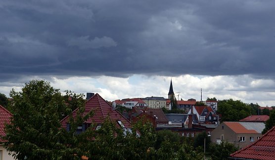 Die Aufnahme entstand gestern Nachmittag in Nordhausen (Foto: nnz)