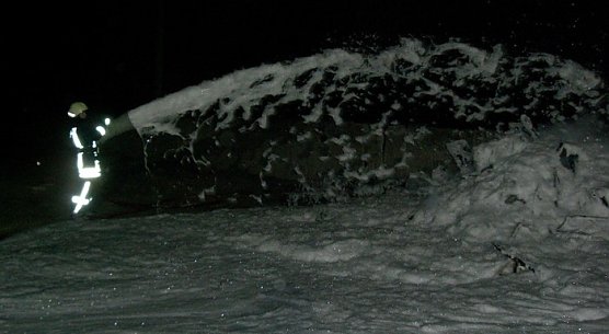 Einsatz f&uuml;r Hohensteiner Feuerwehrleute (Foto: Mario Herting, Ofw Mackenrode)