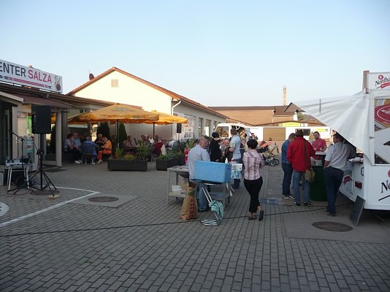 Osterfeuer in Salza (Foto: nnz)