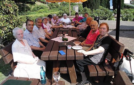 Ausflug in den Ort (Foto: privat)