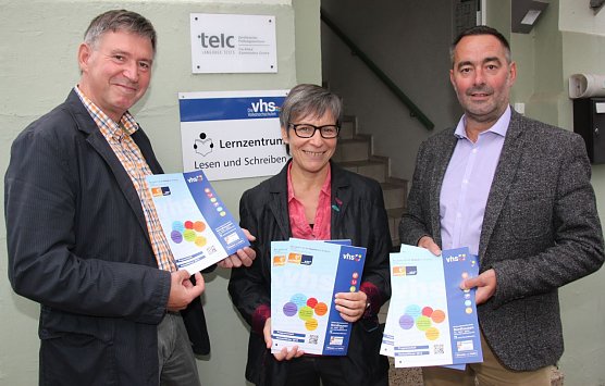 Von links: T&ouml;lle, Walzel, Hoche-Arbeiter (Foto: J. Piper)