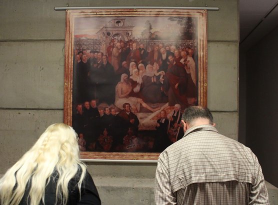Eine Ausstellung, ein Bild, viele Geschichten - in Nordhausens stadtgeschichtlichem Museum wurde heute die Cranach Ausstellung er&ouml;ffnet (Foto: Angelo Glashagel)