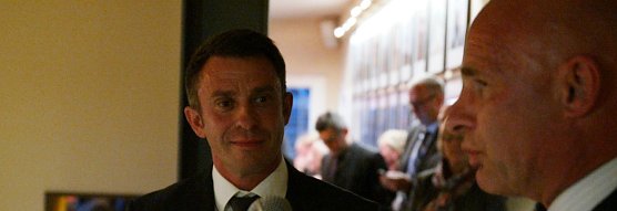 Zwei Freunde: Alf Grabinsky und Peter Herbst (Foto: nnz)