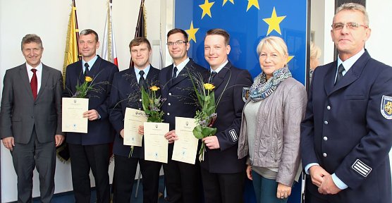 Ernannt und bef&ouml;rdert (Foto: Ilona Bergmann)