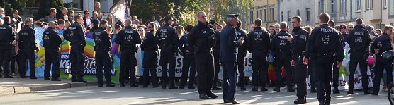 Demos in Nordhausen (Foto: nnz)