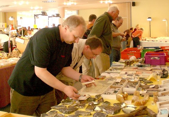 Mineralienbörse (Foto: Verein) Mineralienbörse (Foto: Verein)