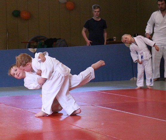 Die Mau bei den jungen Judokas (Foto: privat)