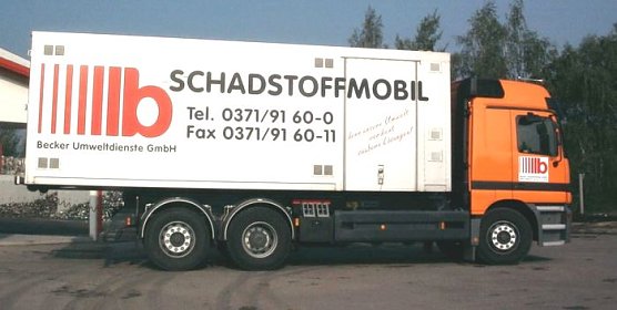 Unterwegs: Schadstoffmobil (Foto: Piper/pln) Unterwegs: Schadstoffmobil (Foto: Piper/pln)