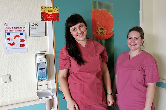 Verst&auml;rkung f&uuml;r das Hebammenteam (Foto: Karl-Heinz Herrmann)