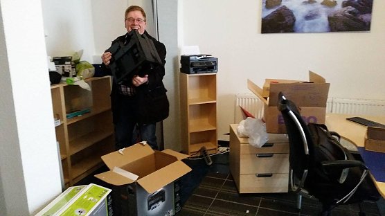 Gentele zieht um (Foto: privat)