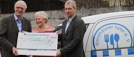 Jochen Einenckel, Helga Rathnau und Ulrich Henne: "es gibt Spender mit denen wir rechnen k&ouml;nnen" (Foto: Angelo Glashagel)