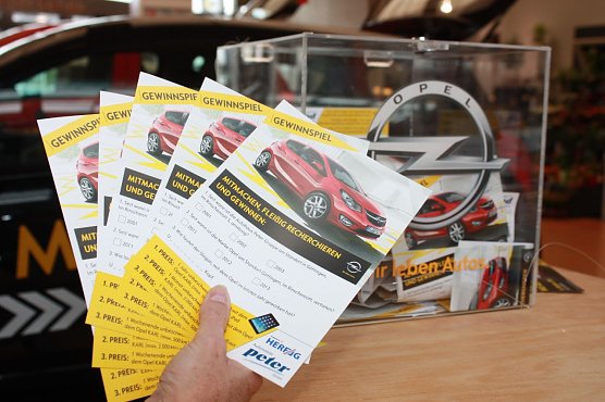 Gewinnspiel (Foto: Jung)