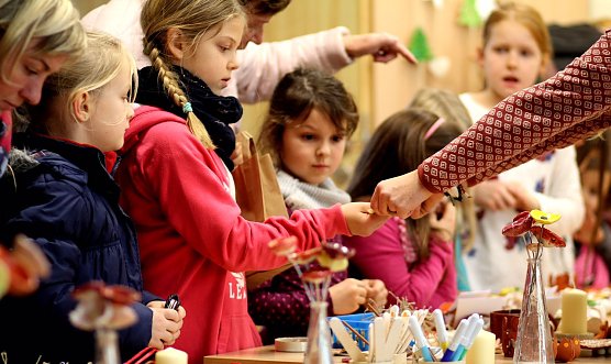 F&uuml;r einen guten Zweck (Foto: Evangelische Grundschule)