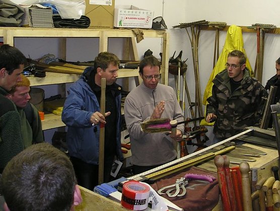 Franzosen im Wald (Foto: Forstamt)