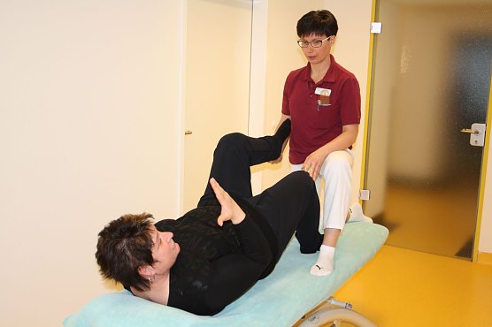 Stabilisierendes Training (Foto: Helios Bleicherode)