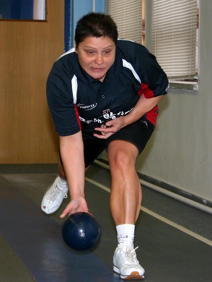 Ganz stark: Heike Hase spielte mit 528 Holz Tagesbestleistung (Foto: Uwe Tittel)