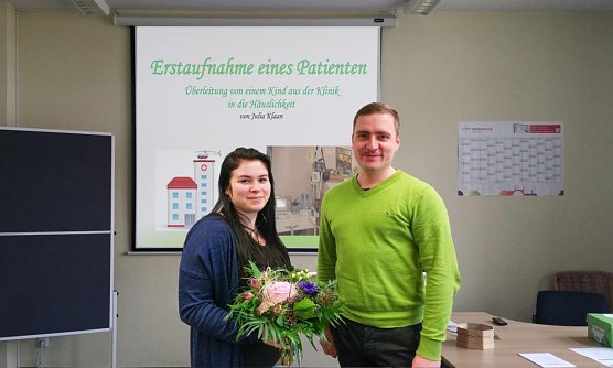 Kranke Kinder gut umsorgen - Vortrag von Julia Klaan (Foto: Claudia Koch)