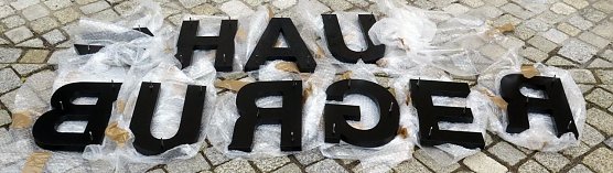 Noch spiegelverkehrt (Foto: nnz)