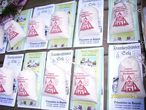 Weißes Gold Bad Frankenhausens (Foto: Stadt Bad Frankenhausen) Weißes Gold Bad Frankenhausens (Foto: Stadt Bad Frankenhausen)