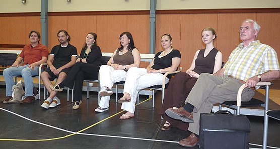 Probenbeginn Schlossfestspiele (Foto: Karl-Heinz Herrmann) Probenbeginn Schlossfestspiele (Foto: Karl-Heinz Herrmann)