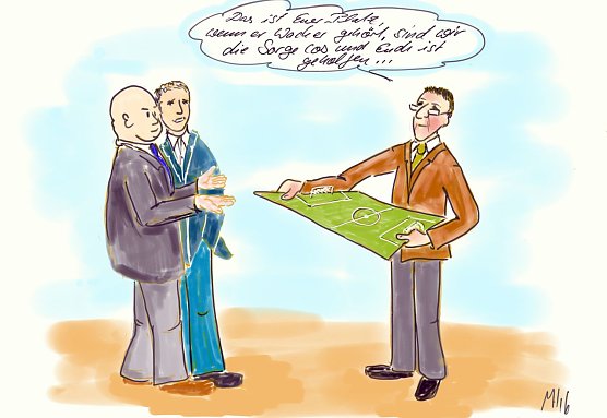 Platz&uuml;bergebe (Foto: Martin H&ouml;fer)