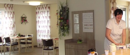 Hauswirtschaftsleiterin Bianka Fuhrmann im Küchenbereich. (Foto: Kurt Frank) Hauswirtschaftsleiterin Bianka Fuhrmann im Küchenbereich. (Foto: Kurt Frank)