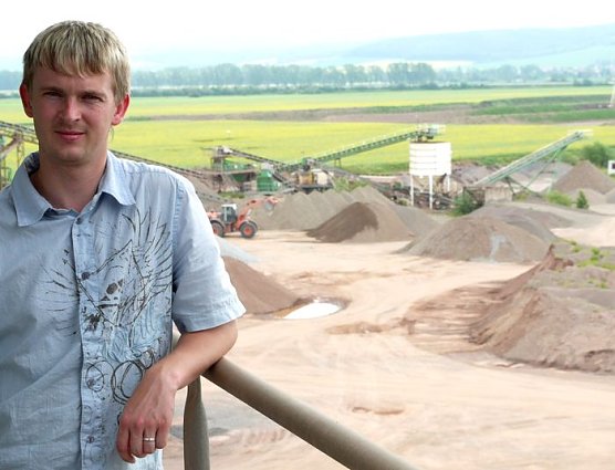 Christian Beubler, 28, Werkleiter (Foto: HABAU)