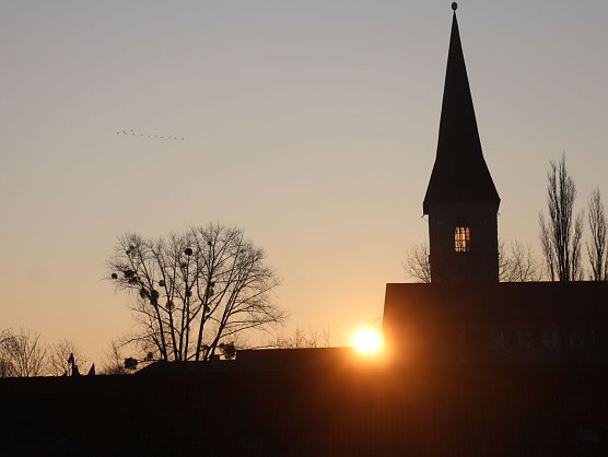 Petriturm am morgen (Foto: Angelo Glashagel) Petriturm am morgen (Foto: Angelo Glashagel)