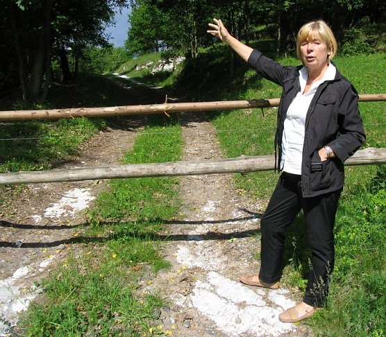 Hier ist Schluss (Foto: psv) Hier ist Schluss (Foto: psv)