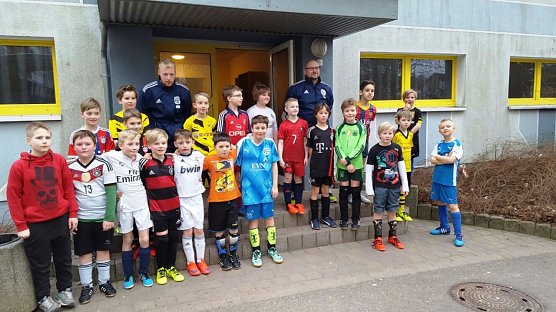 Wackers U11 Junioren hatten in Artern schwer zu k&auml;mpfen (Foto: Robert Wisse)