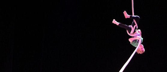 No money - pure honey - die Kinder des Zirkus Zappelini zeigten am Abend, was sie drauf haben (Foto: Angelo Glashagel)