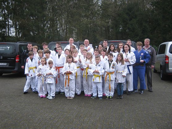 Die Kampfk&uuml;nstler der Nordh&auml;user Sport- und Kampfkunstakademie waren zu Gast in Holland (Foto: Thomas K&ouml;hler)