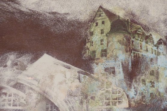 Kisker im Schloss Heringen - im Mittelpunkt der Lesung wird das Werk der Dichterin Sarah Kirsch stehen (Foto: Heidelore Kneffel)