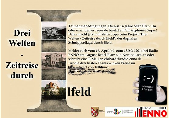Zeitreise durch Ilfeld - Digitale Schnipseljagd (Foto: Radio ENNO)