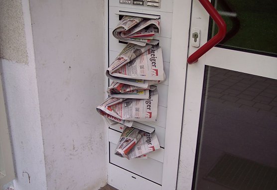 Zugestopft (Foto: privat)