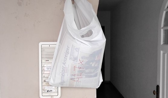 Aufgehangen (Foto: privat)