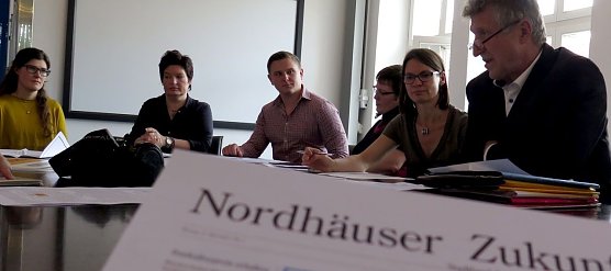 Zeitung aus dem Jahr 2038 (Foto: nnz)