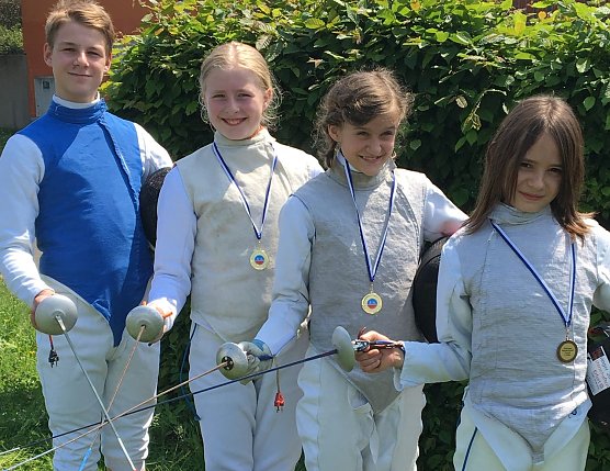 Erfolgreicher Fechtnachwuchs (Foto: privat)