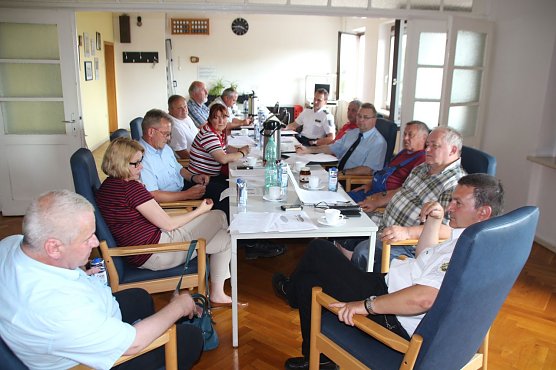 Gestern tagte der Krisenstab (Foto: P. Grabe, Pressestelle Rathaus)